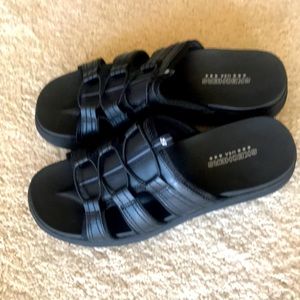 SKECHERS NEW BLACK WOMEN’S SANDALS SIZE 10